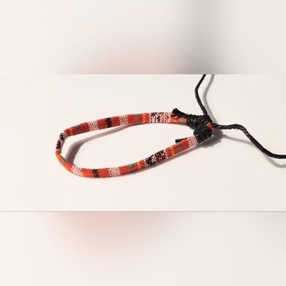 Men's bracelet stripped hemp punk new d23 - Picture 1 of 1